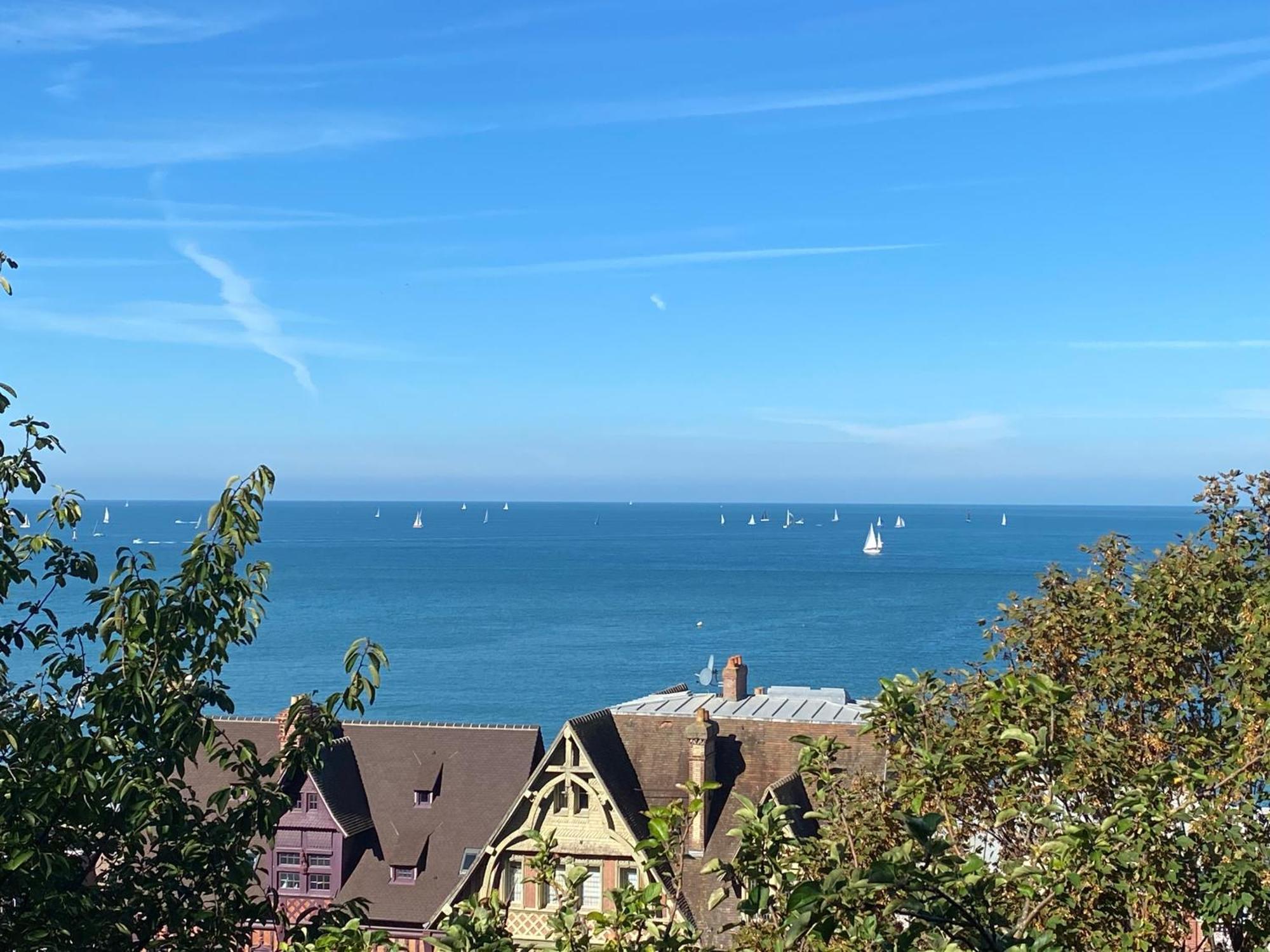 Cote Plage - Magnifique Appartement De Charme A Trouville Sur Mer - Linge - Lit Fait - Parking - Wifi - Classe Par L'Office Du Tourisme Eksteriør bilde